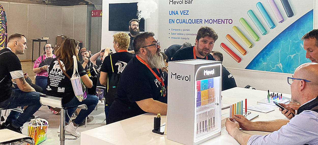 Captivating Attention at VAPEXPO SPAIN with the Cutting-edge Disposable Vape, Mevol Bar